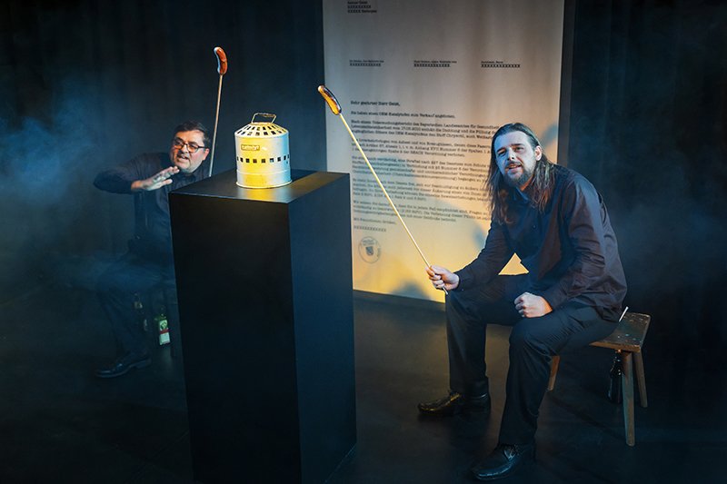 v.l.n.r.: Udo Prucha und Marvin Thiede.

Foto: Dirk Rückschloß/Pixore Photography
