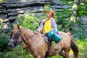 Martha Tham (Pippi Langstrumpf).</br>

Foto: Dirk Rückschloß/Pixore Photography